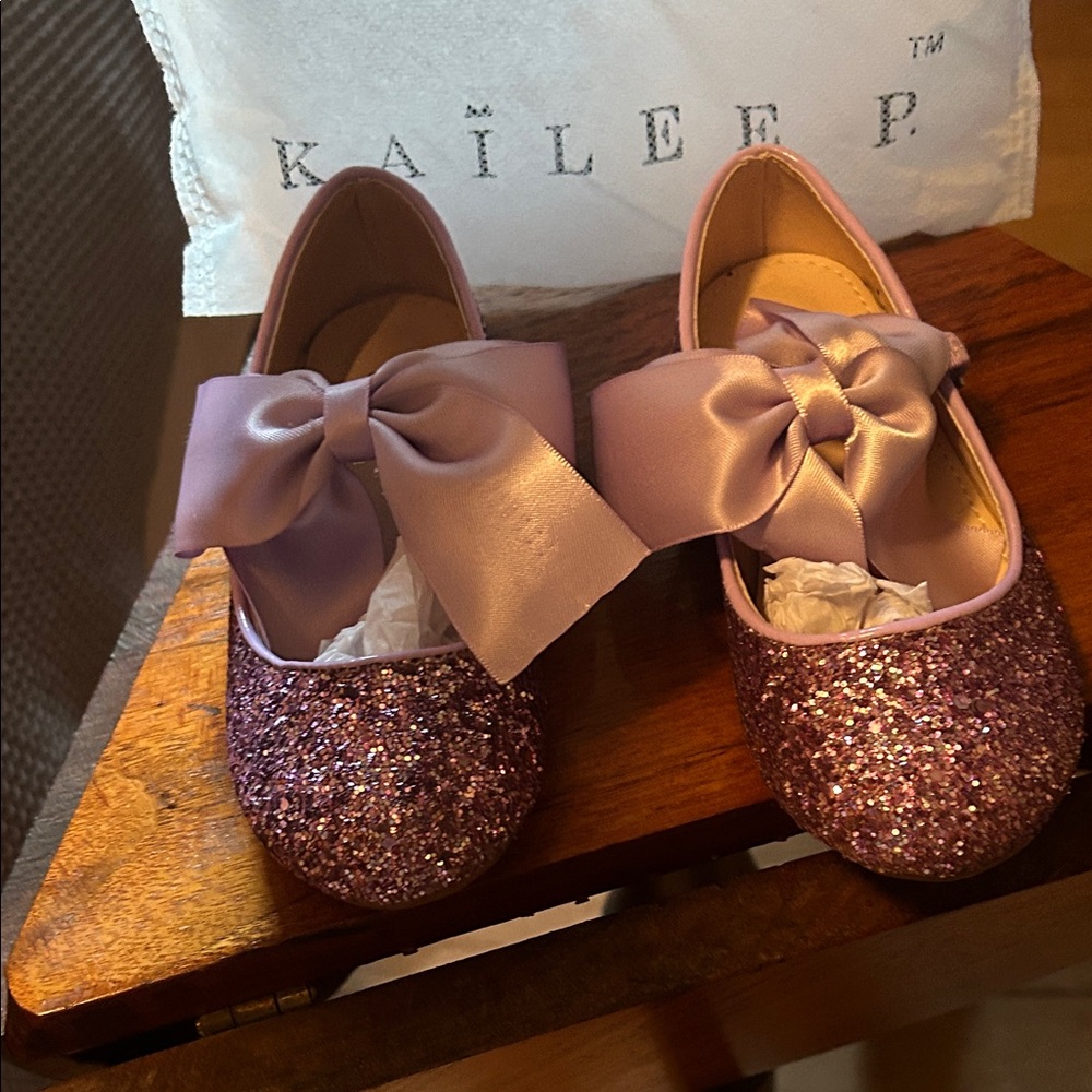 Perfect for Easter! Kailee P Rock Purple Toddler Shoes